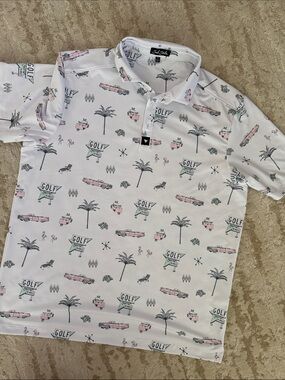 Bad Birdie polo XL- NEW!